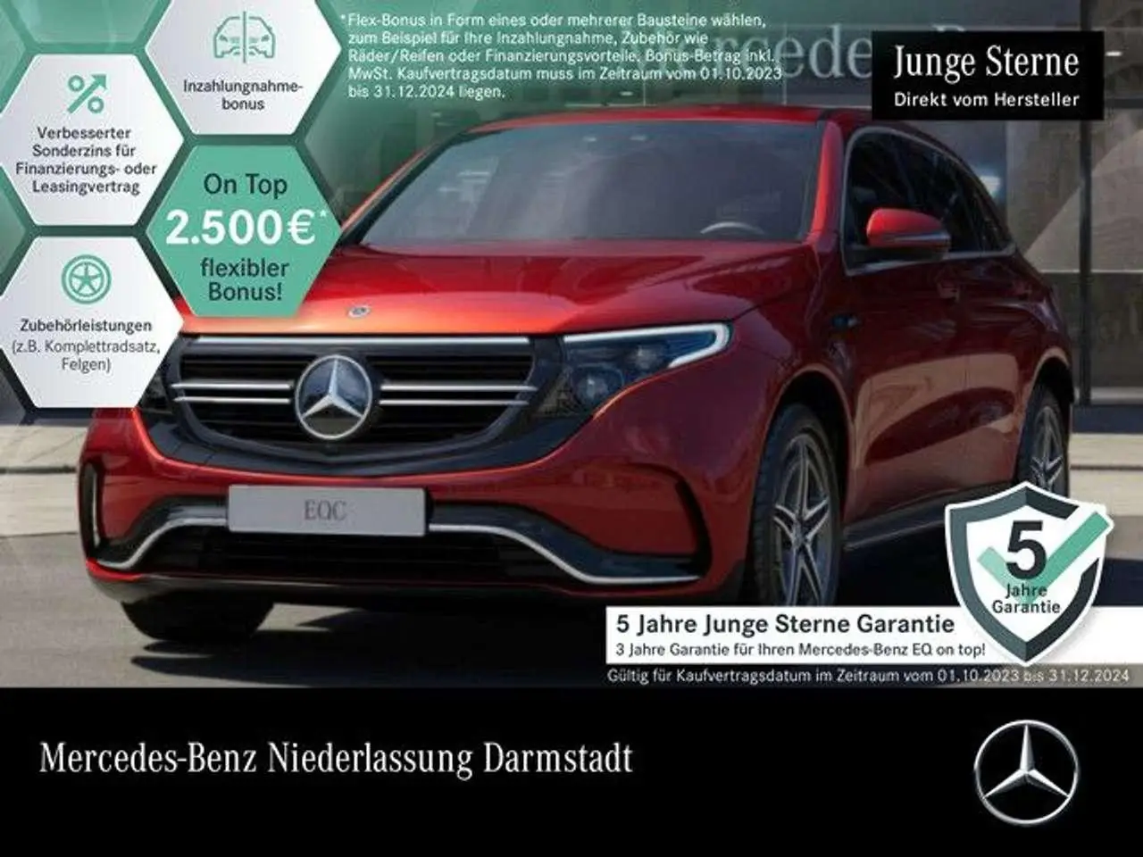 Photo 1 : Mercedes-benz Eqc 2022 Électrique