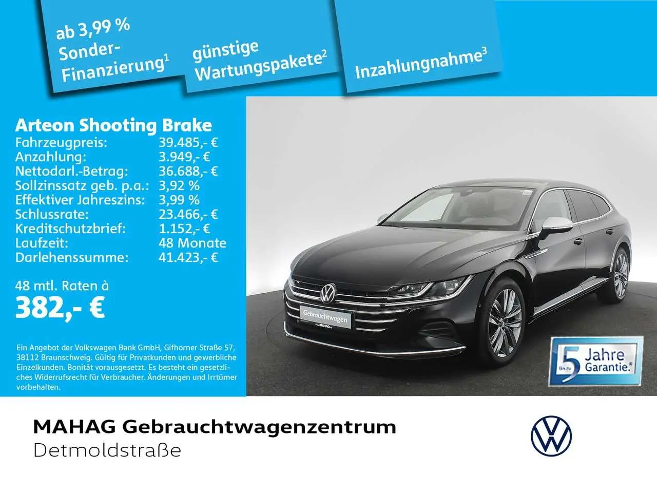 Photo 1 : Volkswagen Arteon 2023 Petrol