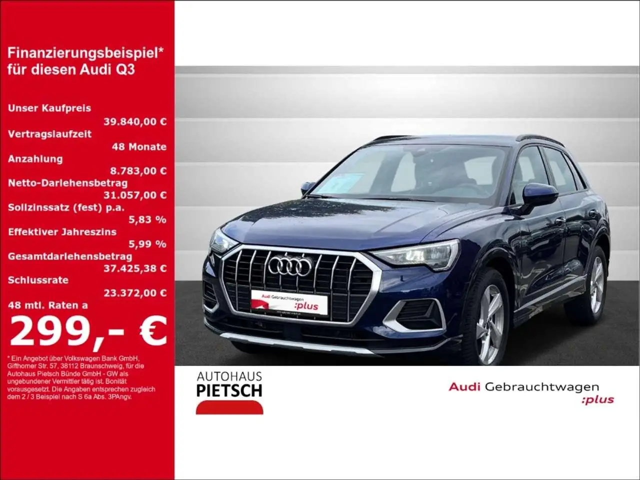 Photo 1 : Audi Q3 2023 Diesel