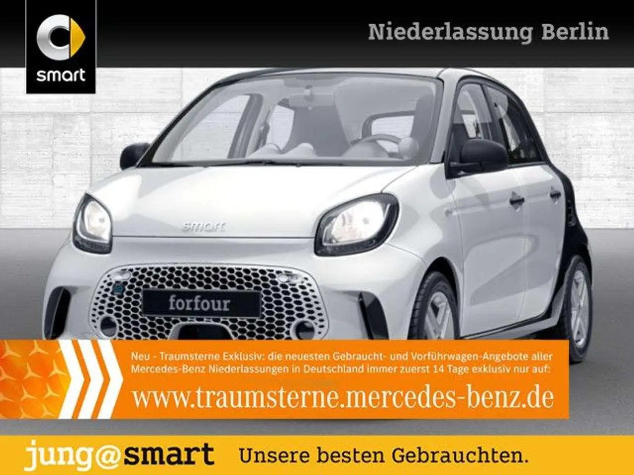 Photo 1 : Smart Forfour 2022 Électrique