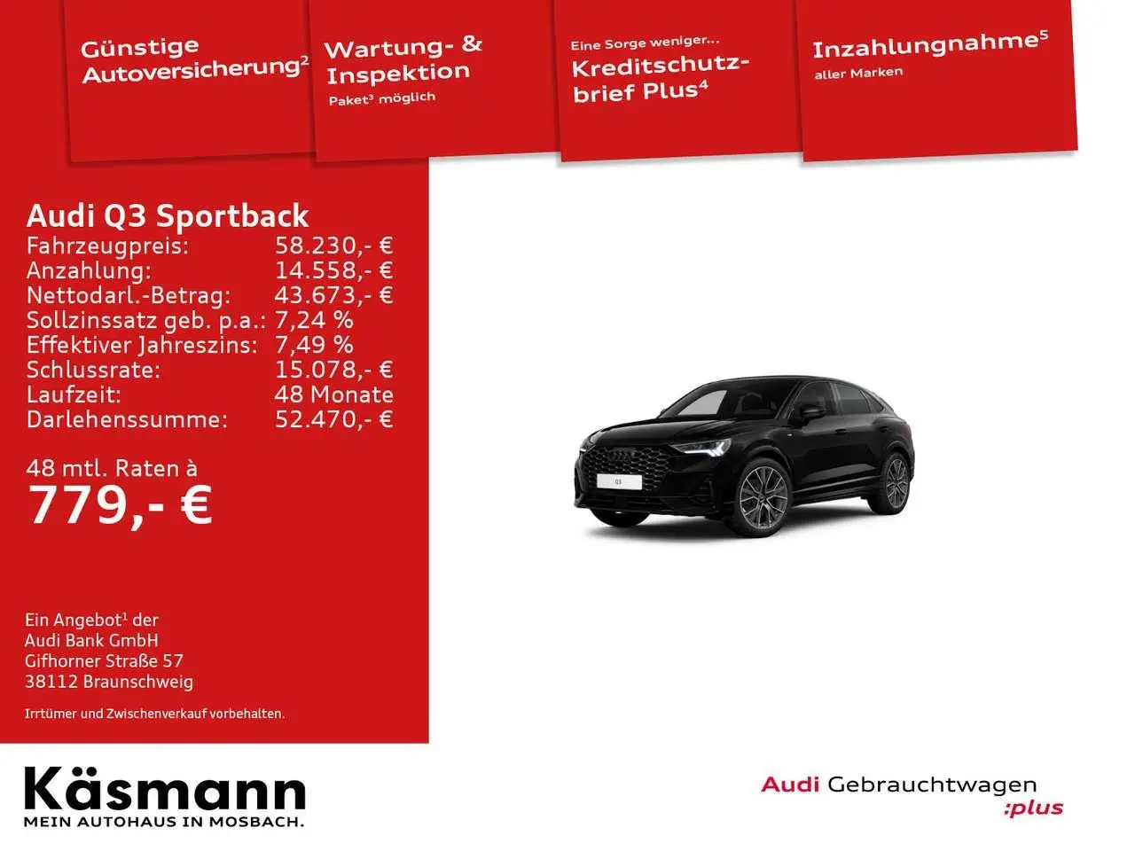 Photo 1 : Audi Q3 2024 Diesel