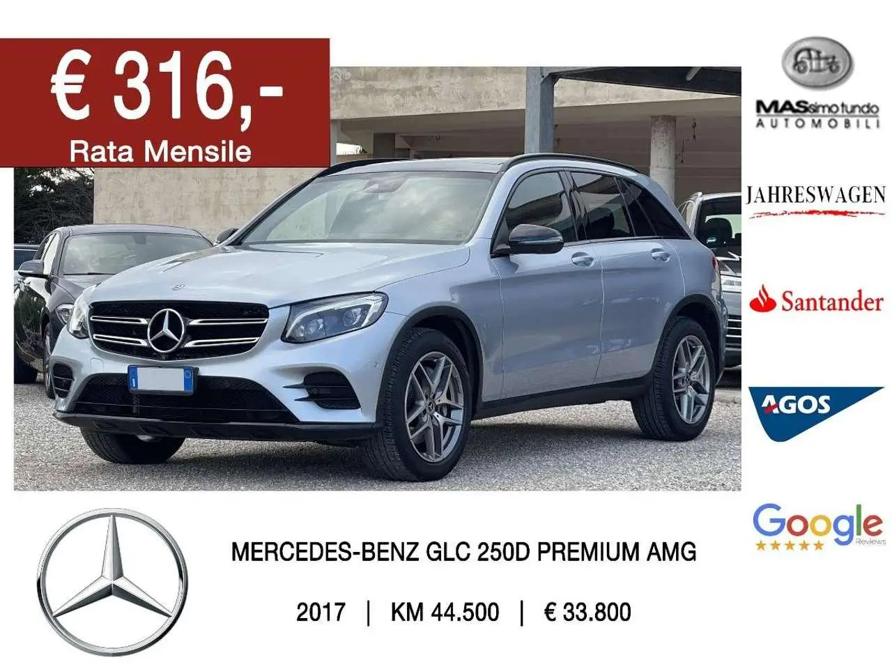 Photo 1 : Mercedes-benz Classe Glc 2017 Diesel