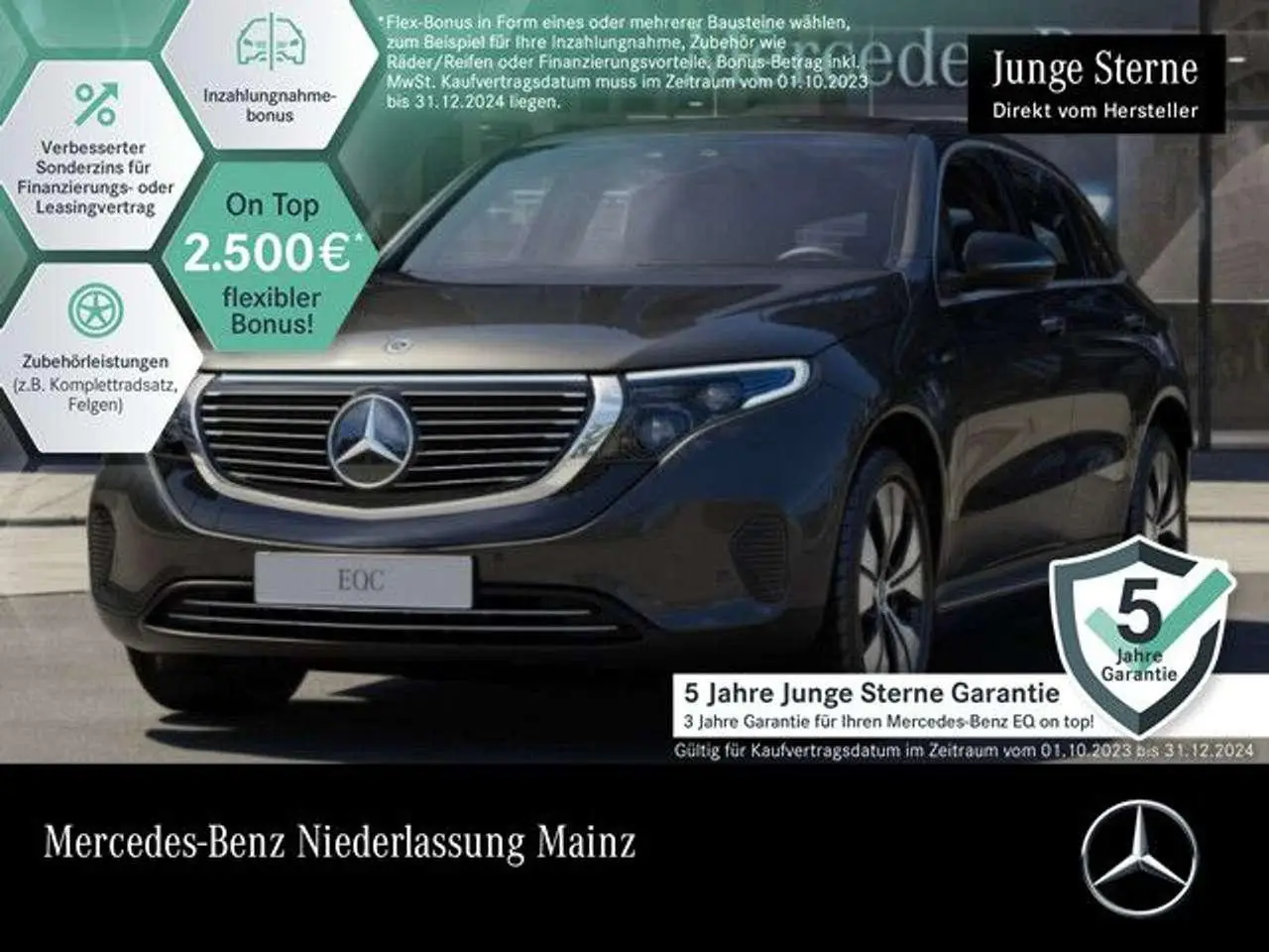 Photo 1 : Mercedes-benz Eqc 2022 Électrique