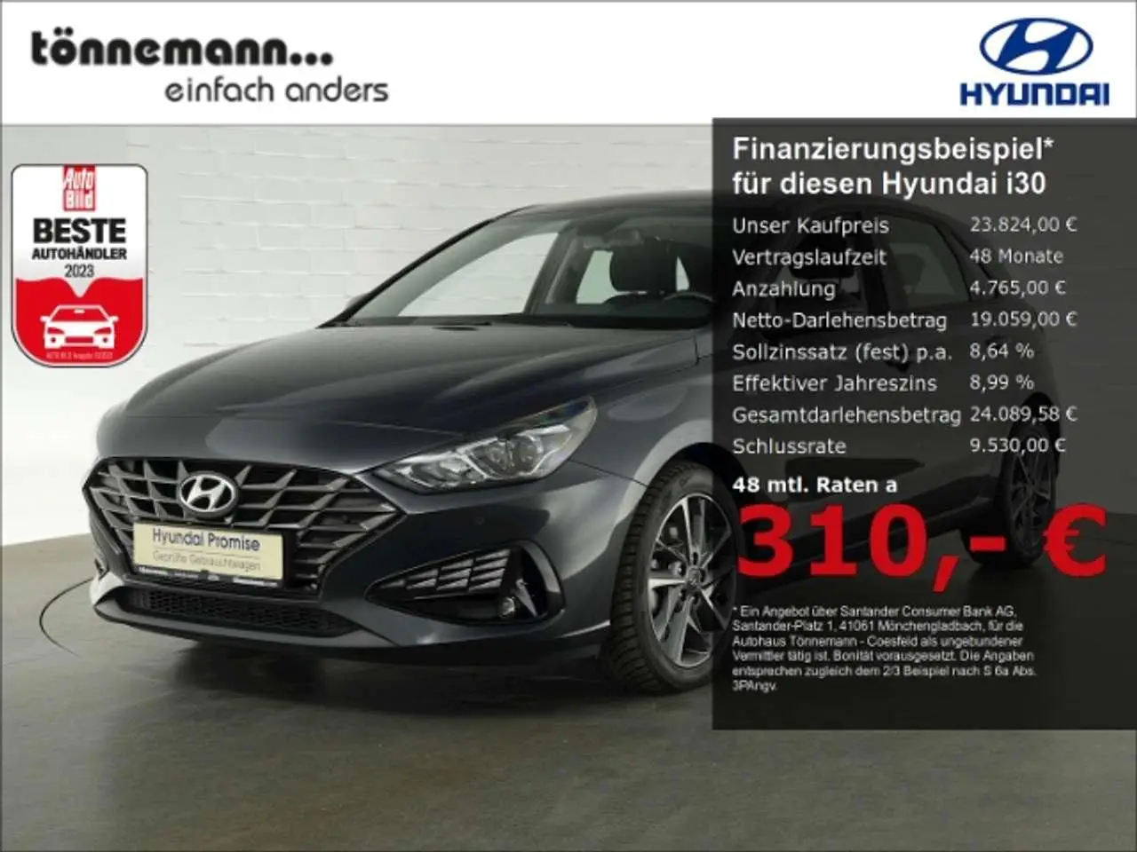 Photo 1 : Hyundai I30 2023 Petrol