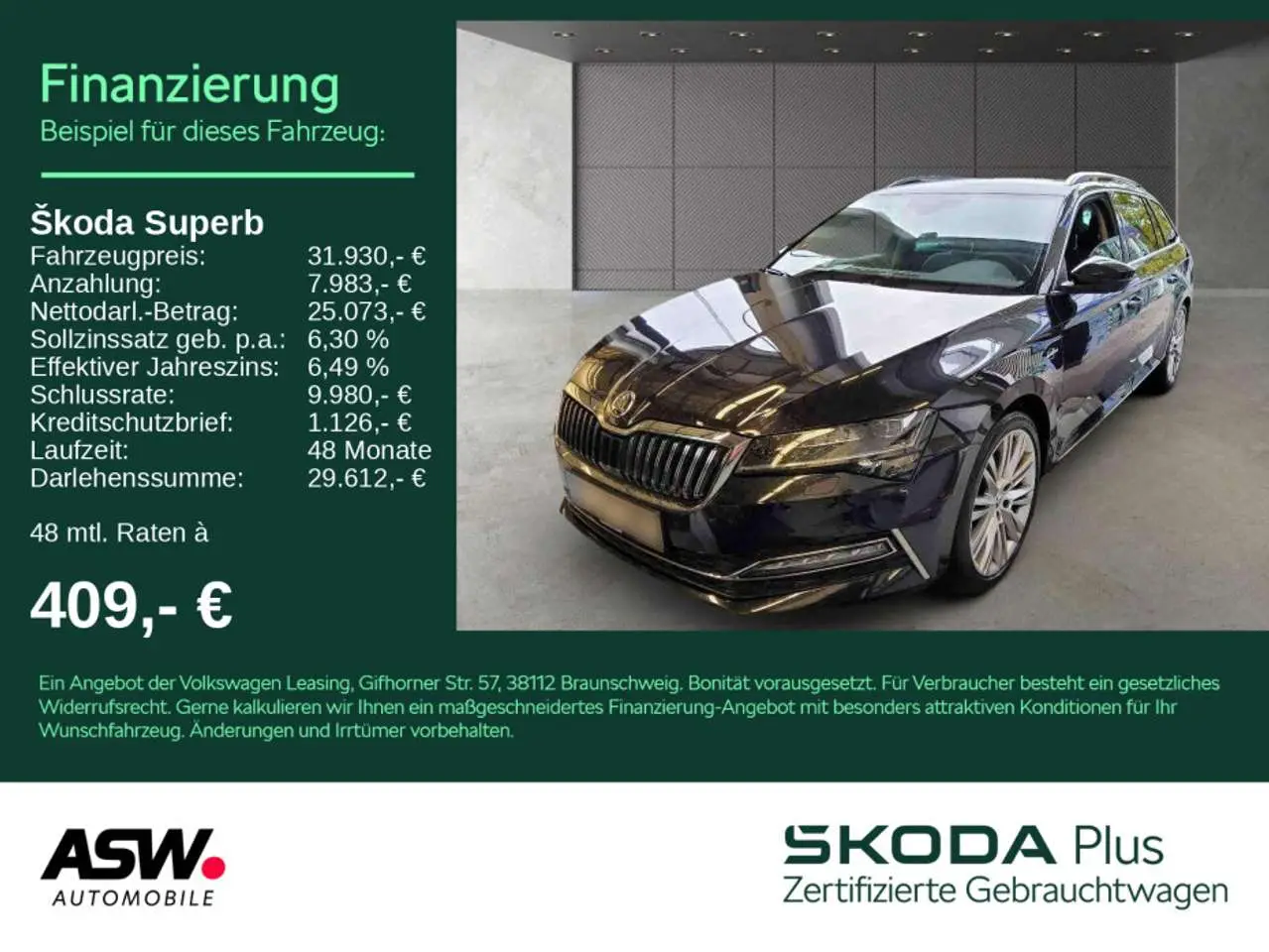 Photo 1 : Skoda Superb 2021 Diesel