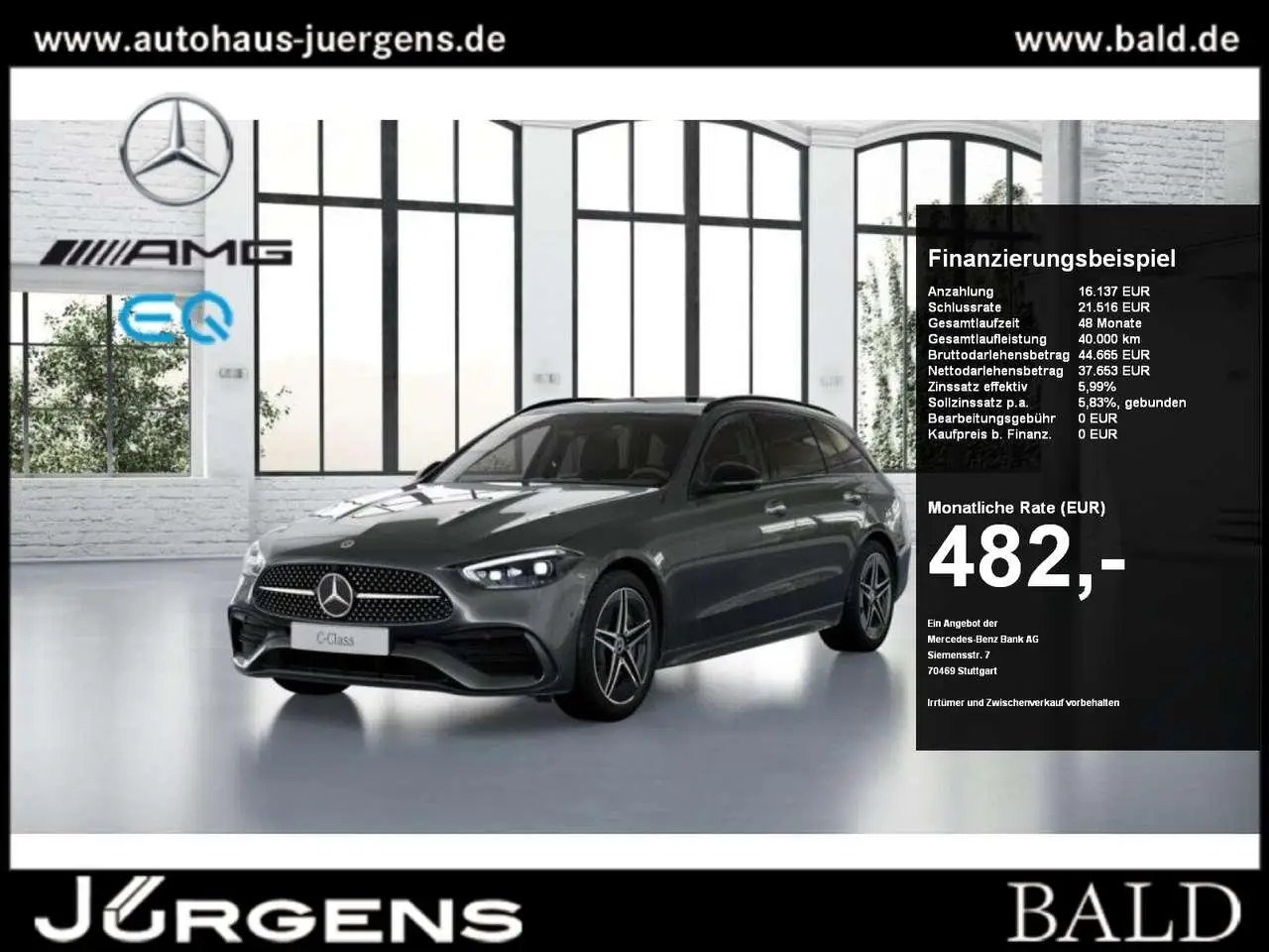 Photo 1 : Mercedes-benz Classe C 2023 Hybrid