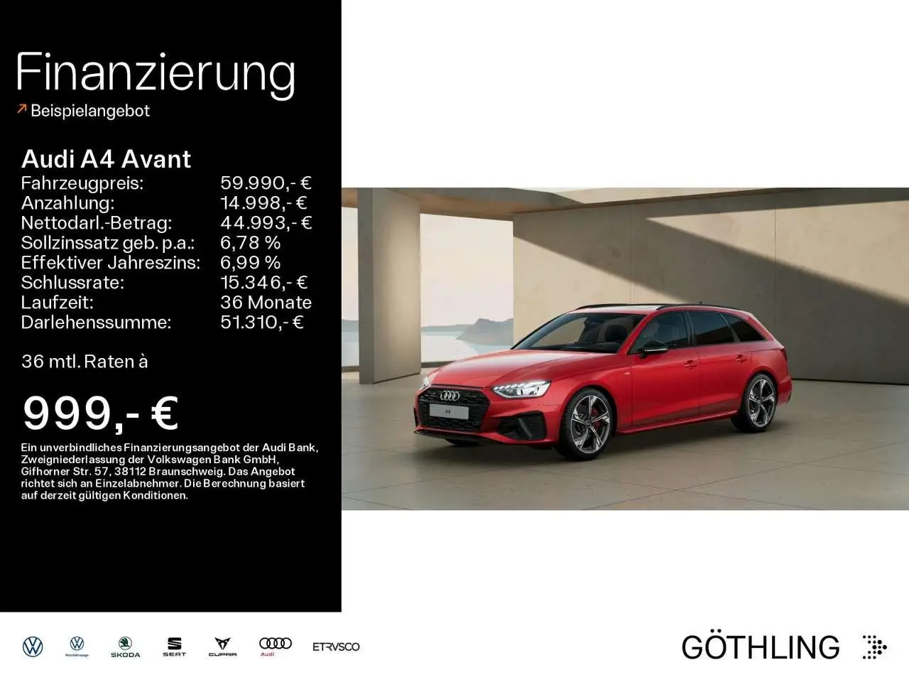 Photo 1 : Audi A4 2024 Petrol