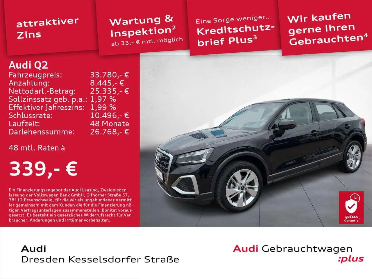 Photo 1 : Audi Q2 2023 Petrol