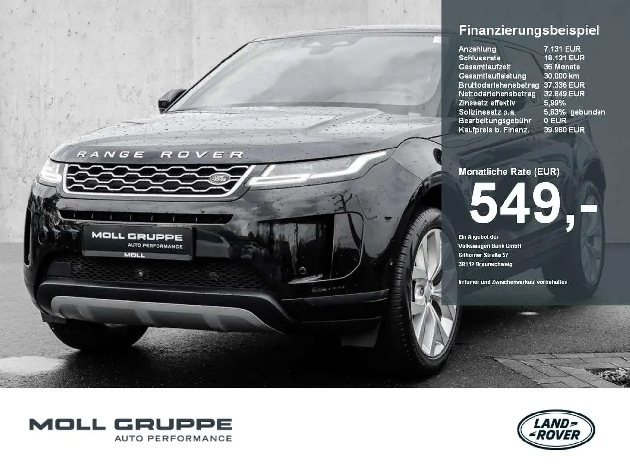 Photo 1 : Land Rover Range Rover Evoque 2021 Hybrid