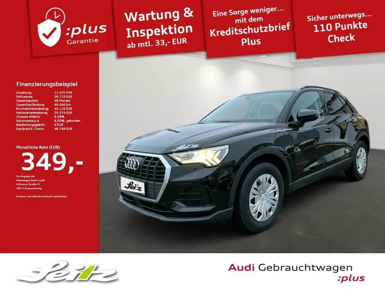 Photo 1 : Audi Q3 2023 Hybride