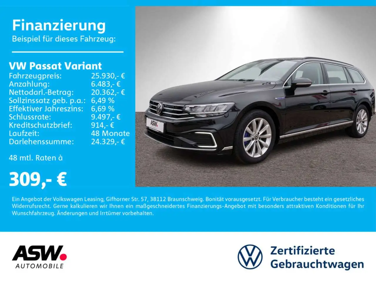 Photo 1 : Volkswagen Passat 2022 Hybride