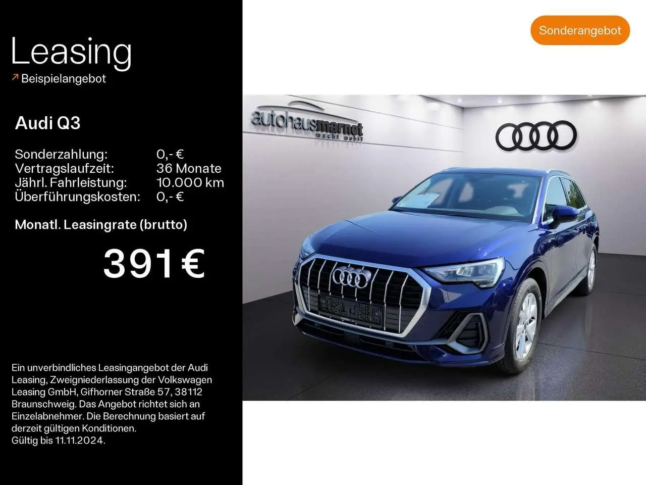 Photo 1 : Audi Q3 2023 Hybride