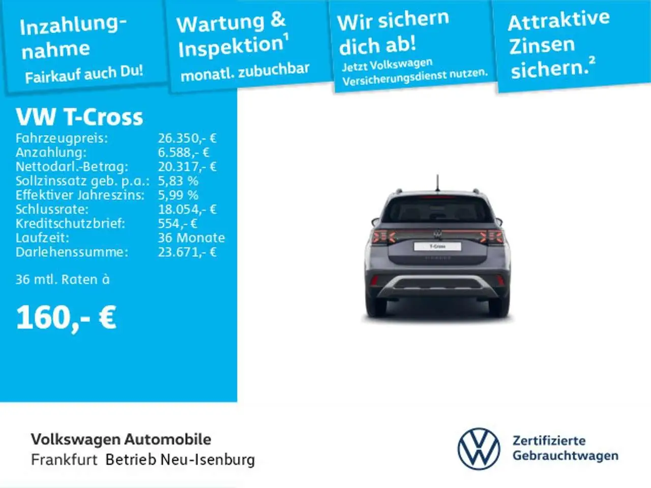 Photo 1 : Volkswagen T-cross 2024 Essence