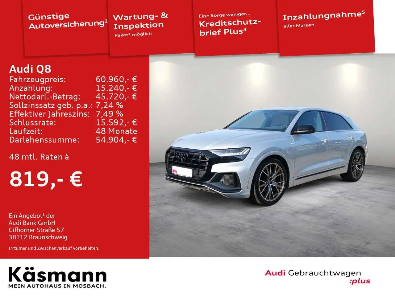 Photo 1 : Audi Q8 2021 Diesel