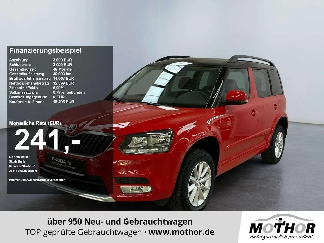 Photo 1 : Skoda Yeti 2015 Petrol