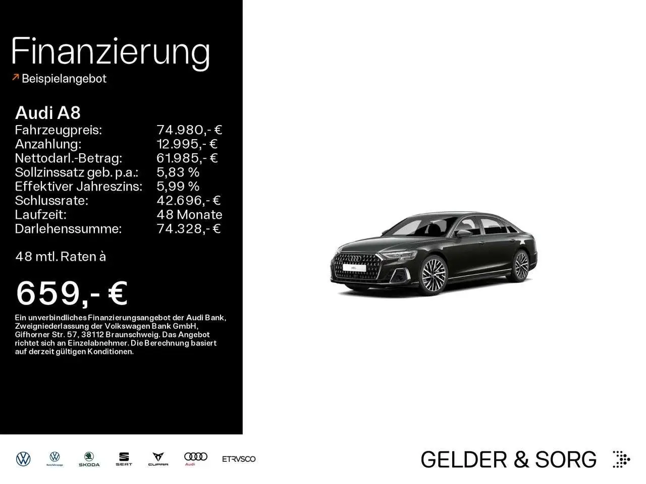 Photo 1 : Audi A8 2022 Petrol