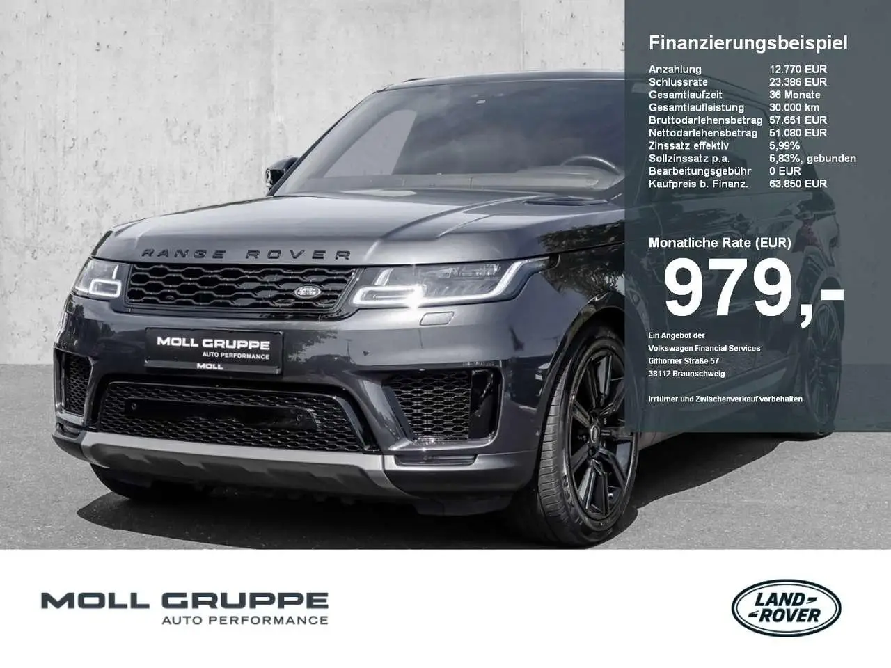 Photo 1 : Land Rover Range Rover Sport 2020 Hybrid