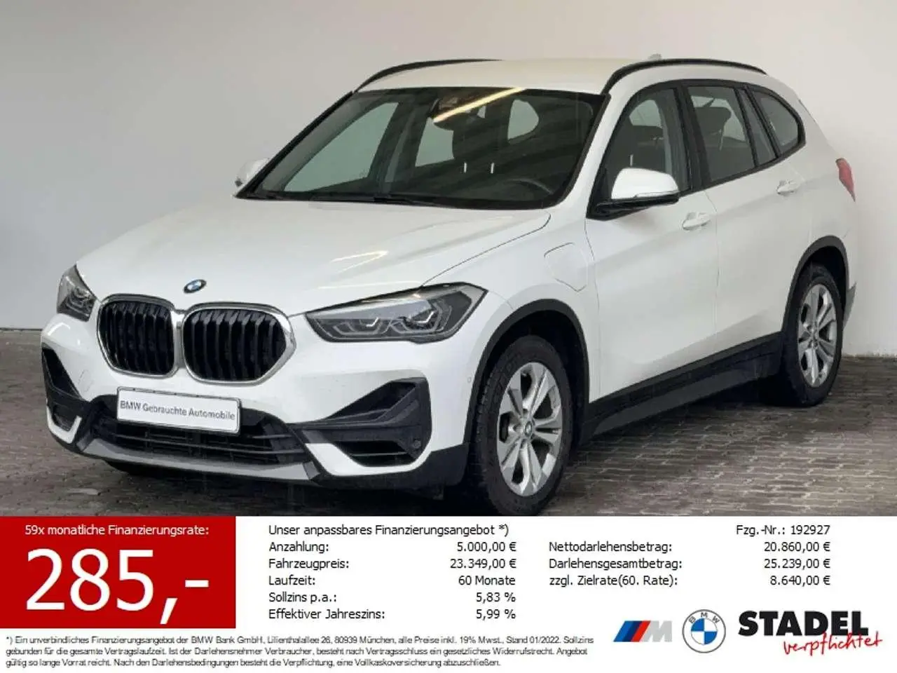 Photo 1 : Bmw X1 2020 Hybride