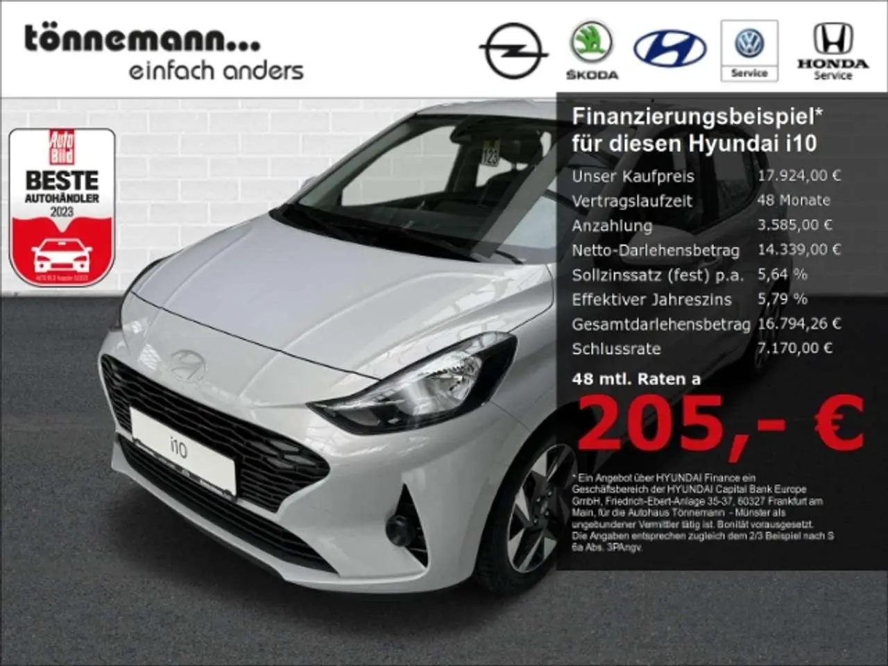 Photo 1 : Hyundai I10 2024 Petrol