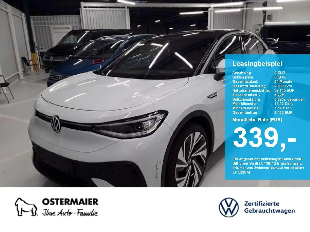 Photo 1 : Volkswagen Id.5 2023 Electric