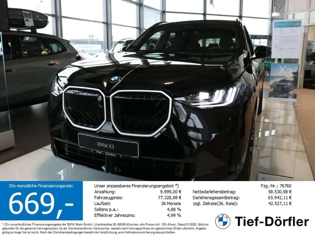 Photo 1 : Bmw X3 2024 Diesel