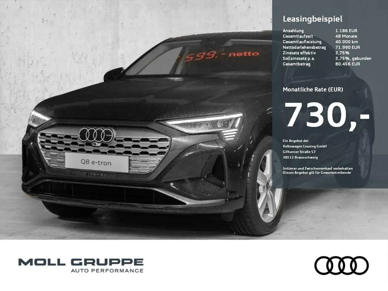 Photo 1 : Audi Q8 2024 Électrique