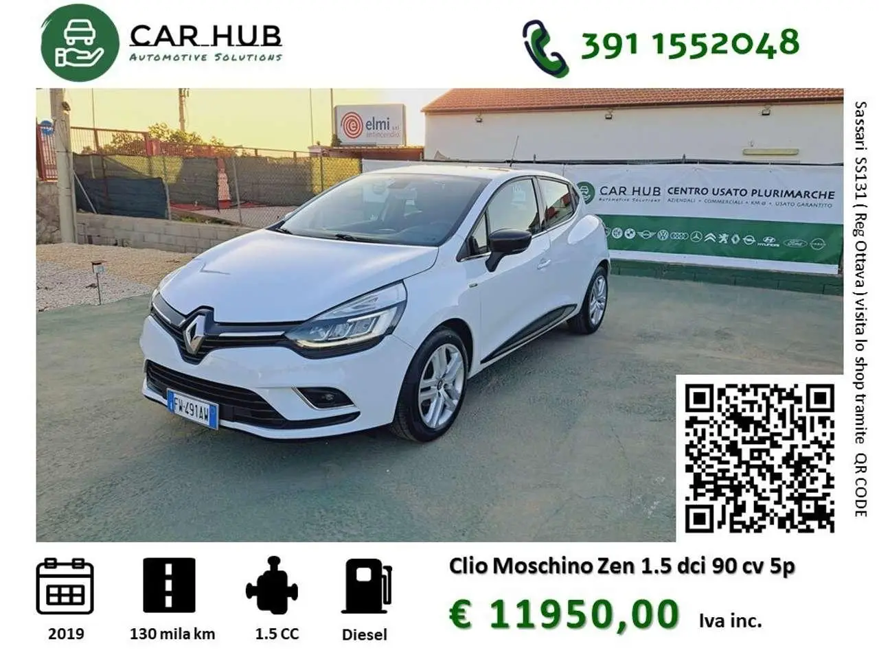 Photo 1 : Renault Clio 2019 Diesel