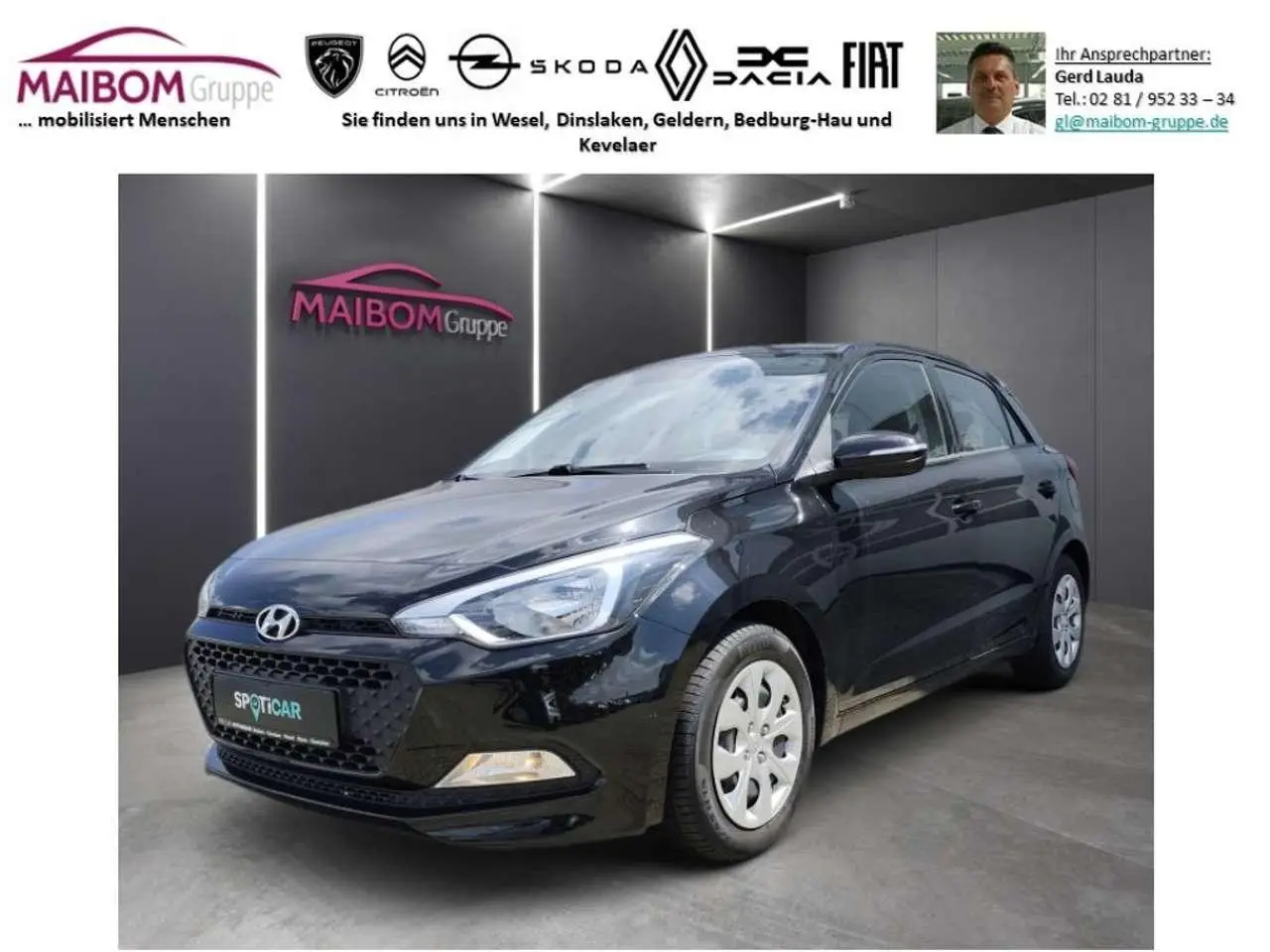 Photo 1 : Hyundai I20 2017 Petrol