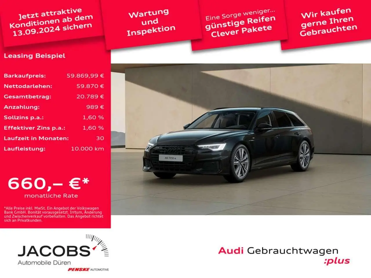 Photo 1 : Audi A6 2023 Hybride