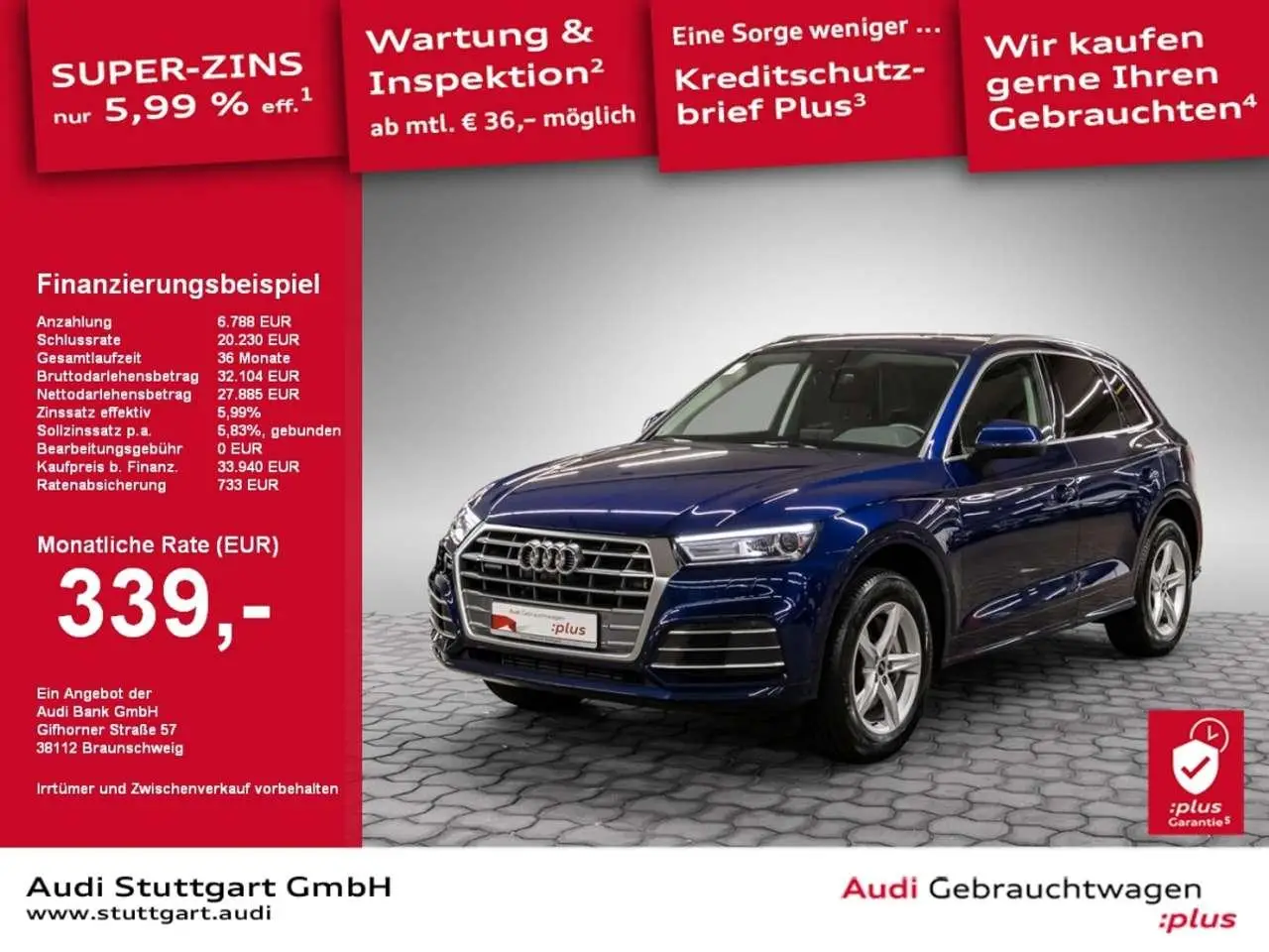 Photo 1 : Audi Q5 2020 Hybrid