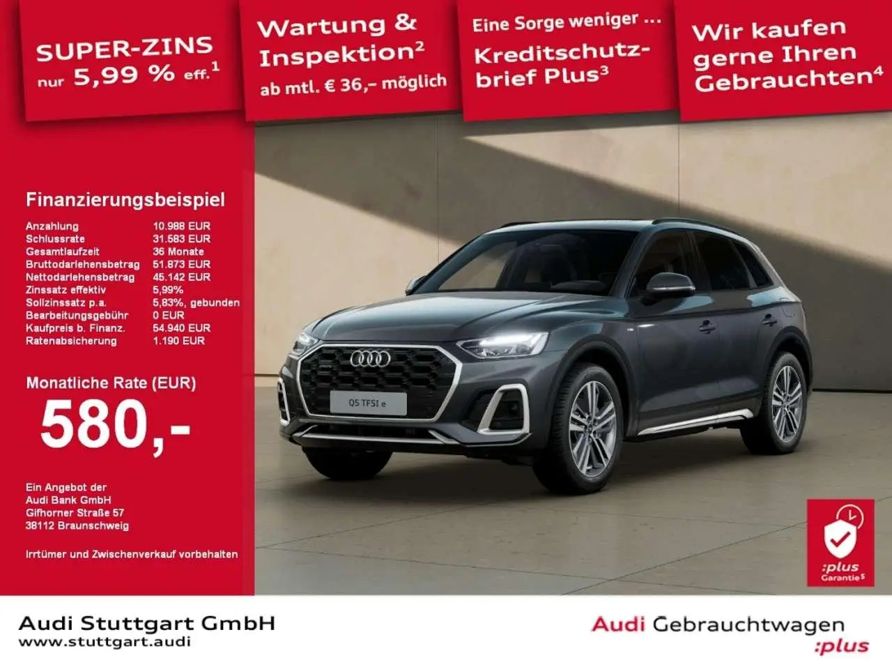 Photo 1 : Audi Q5 2023 Hybrid