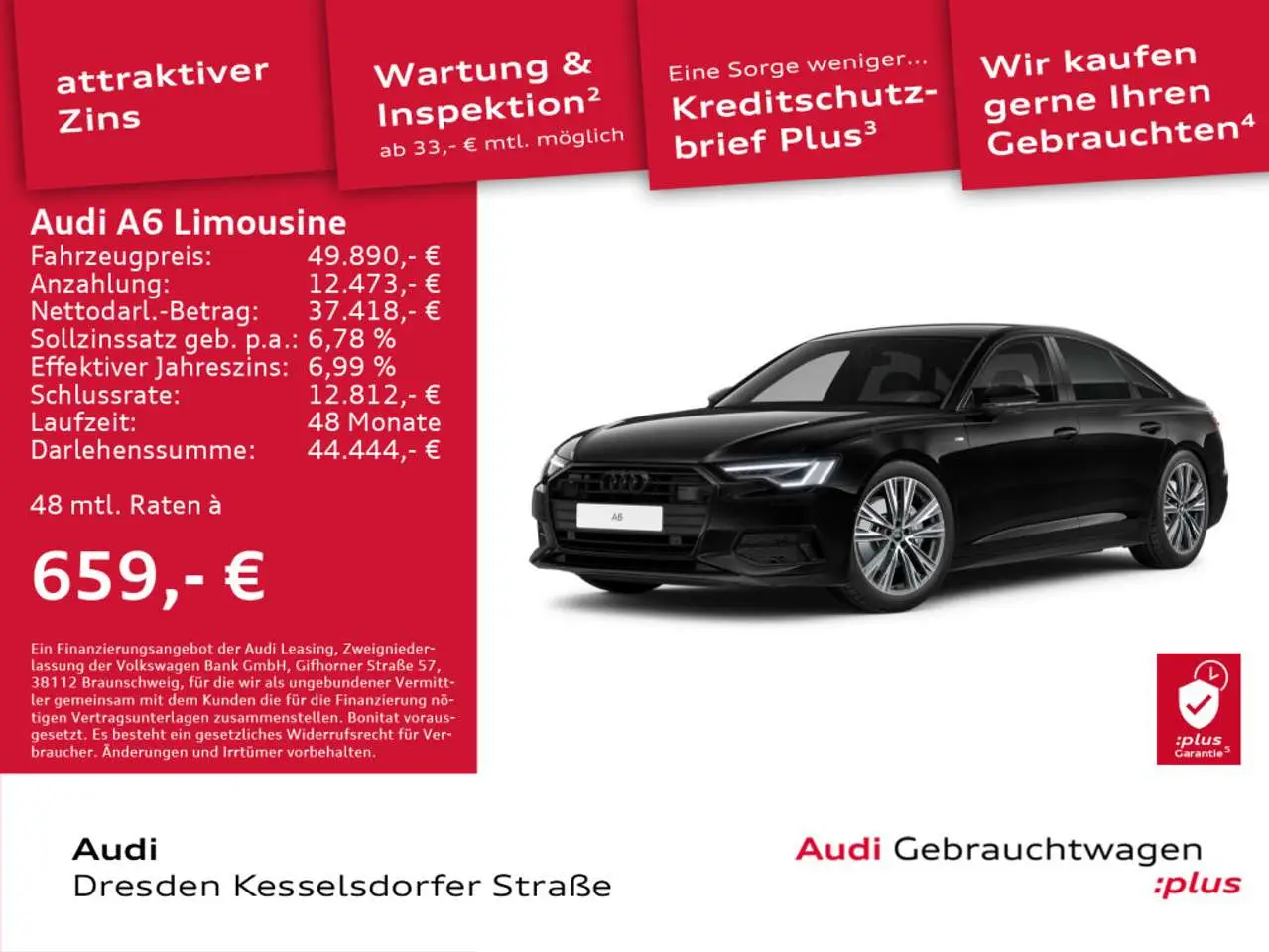 Photo 1 : Audi A6 2023 Hybride