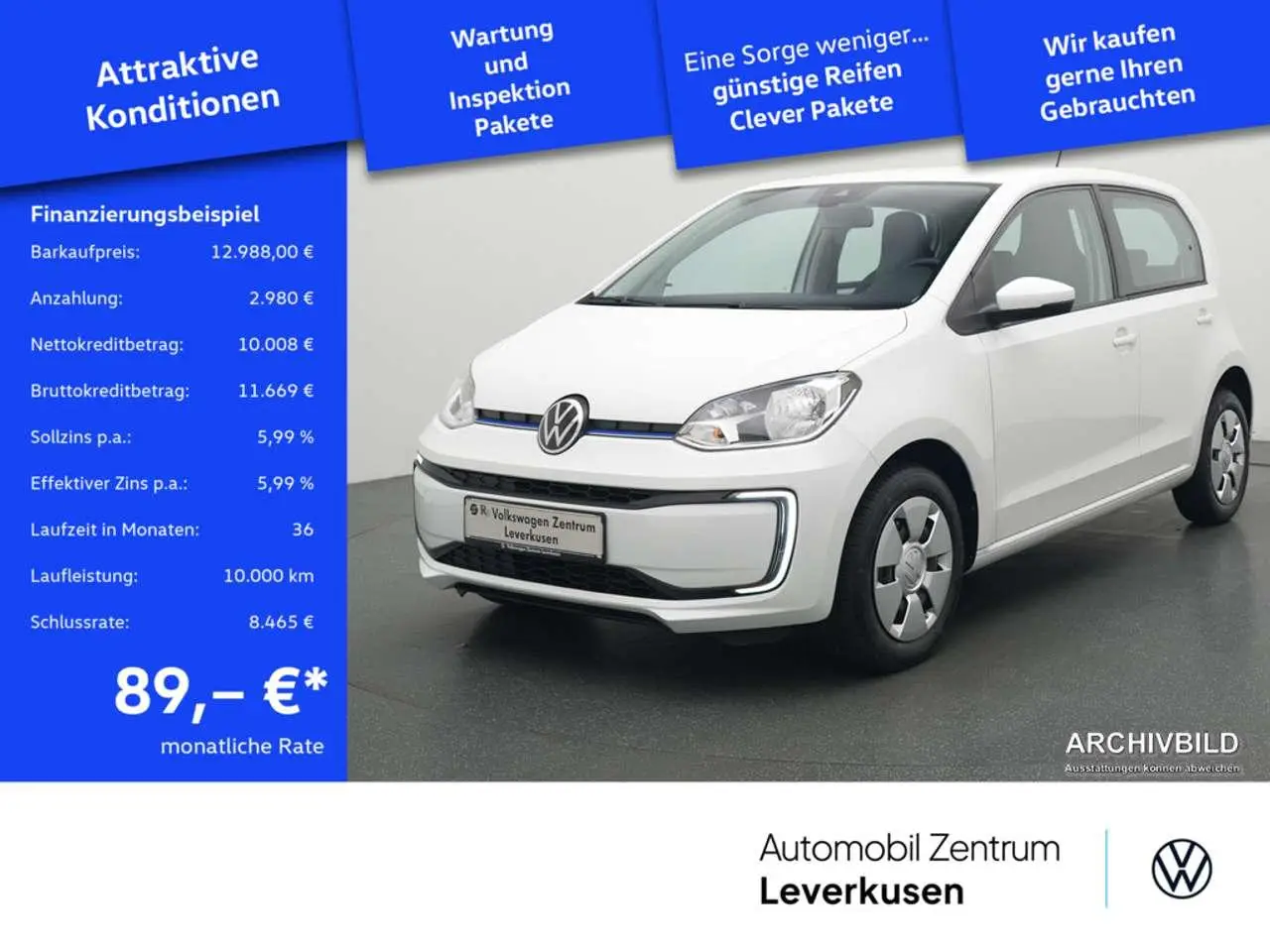 Photo 1 : Volkswagen Up! 2021 Électrique