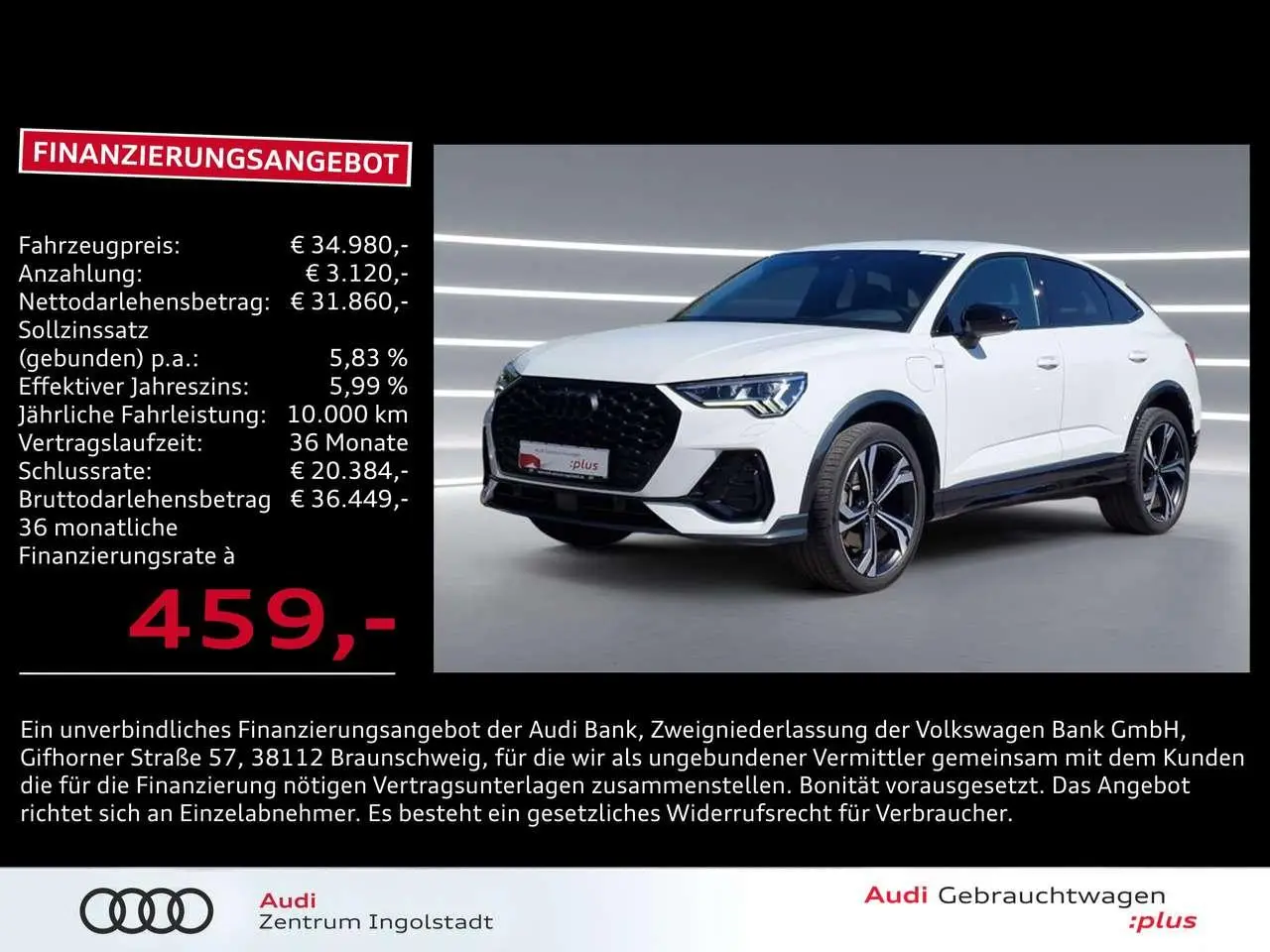 Photo 1 : Audi Q3 2021 Hybrid