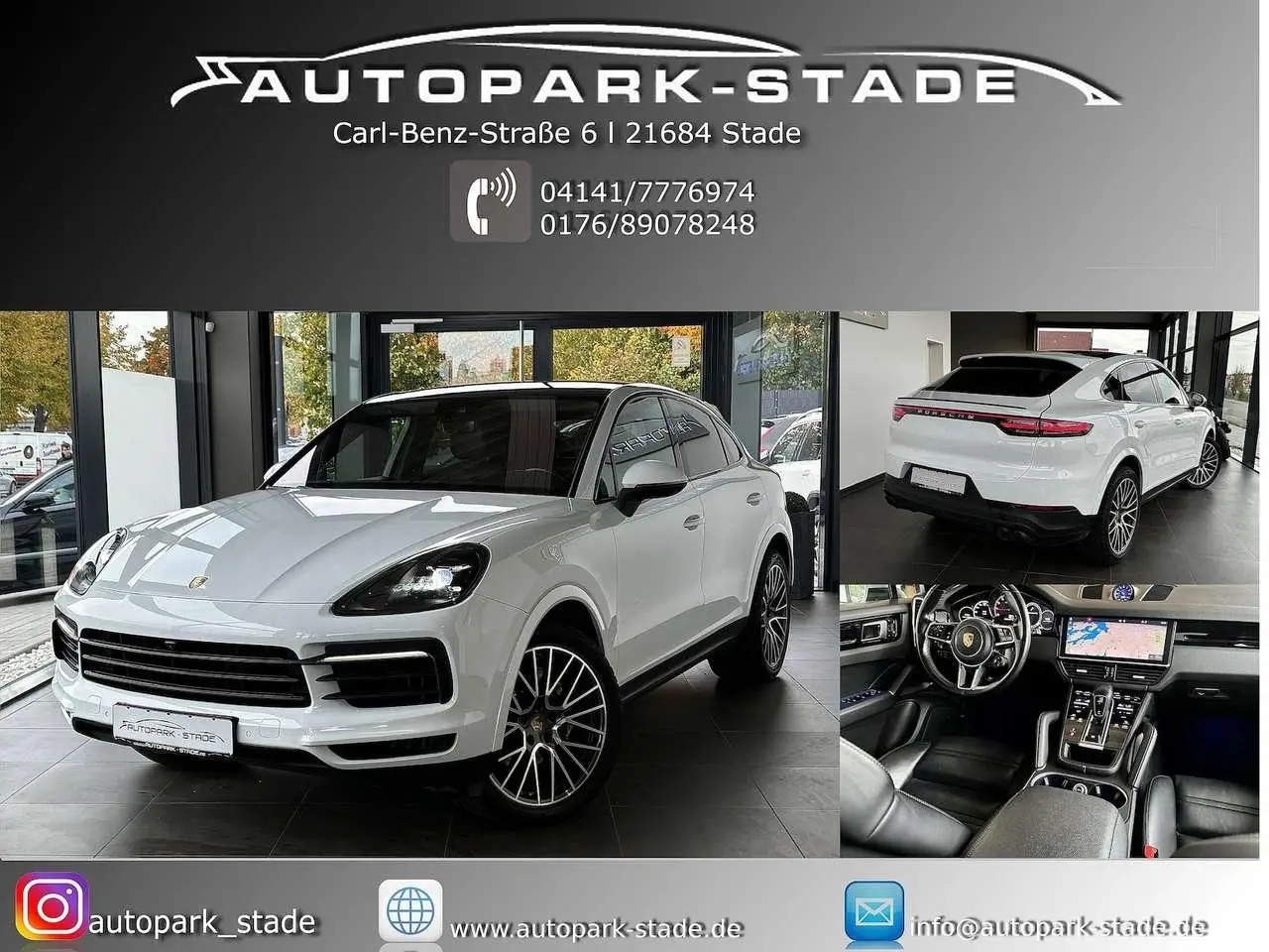 Photo 1 : Porsche Cayenne 2019 Petrol