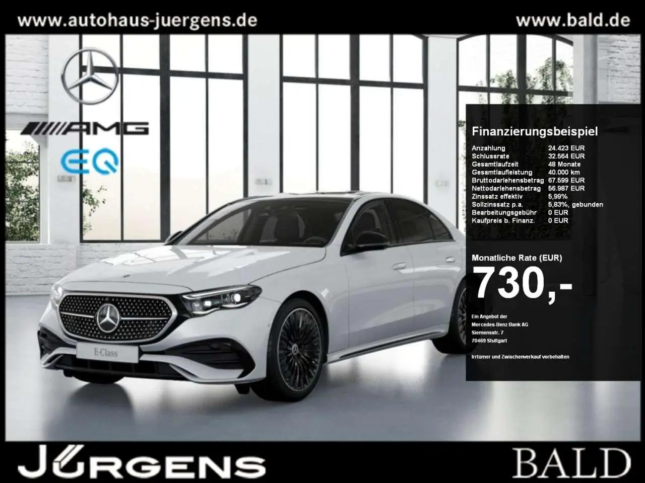 Photo 1 : Mercedes-benz Classe E 2023 Hybrid