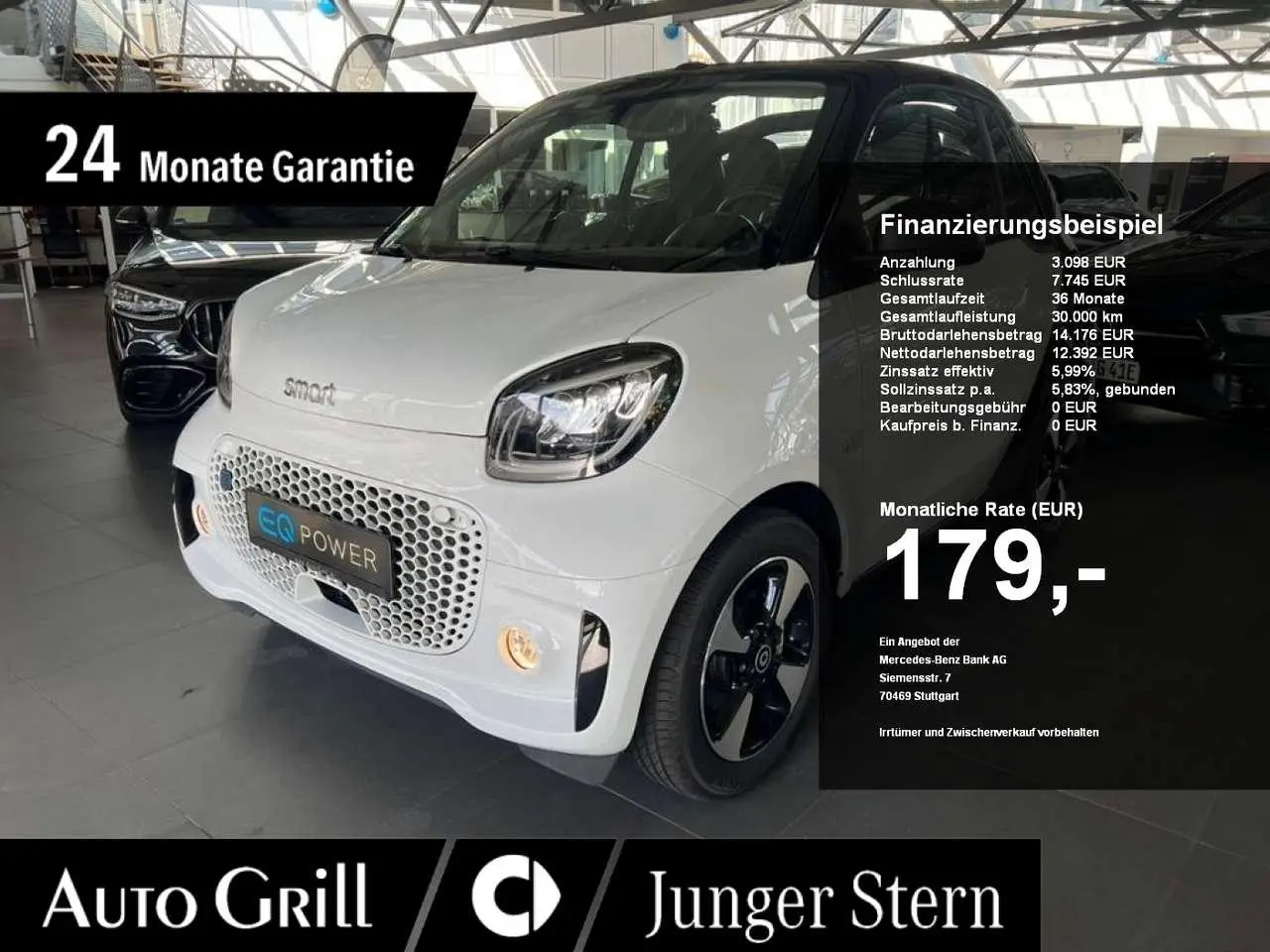 Photo 1 : Smart Fortwo 2023 Électrique