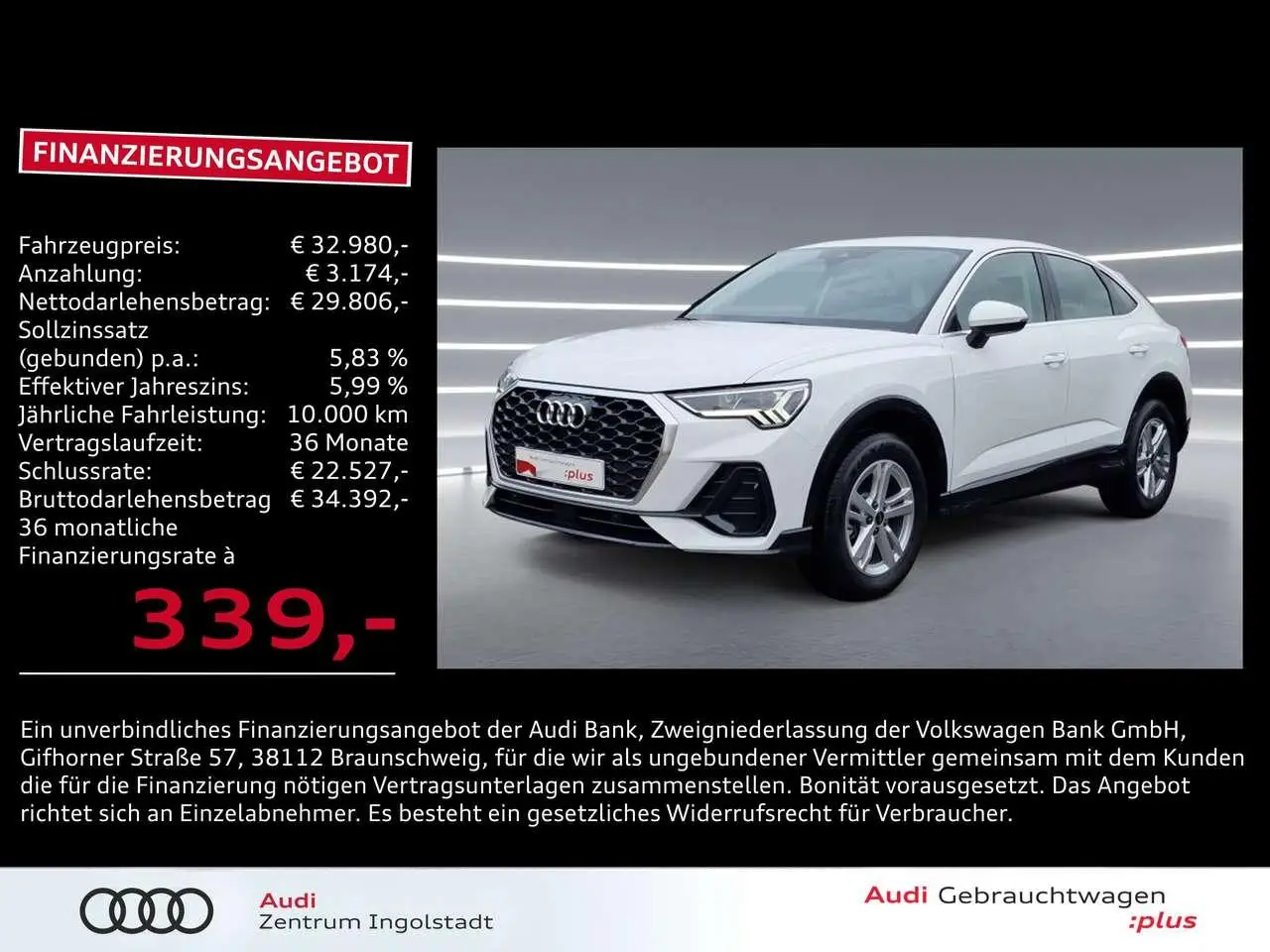 Photo 1 : Audi Q3 2023 Petrol