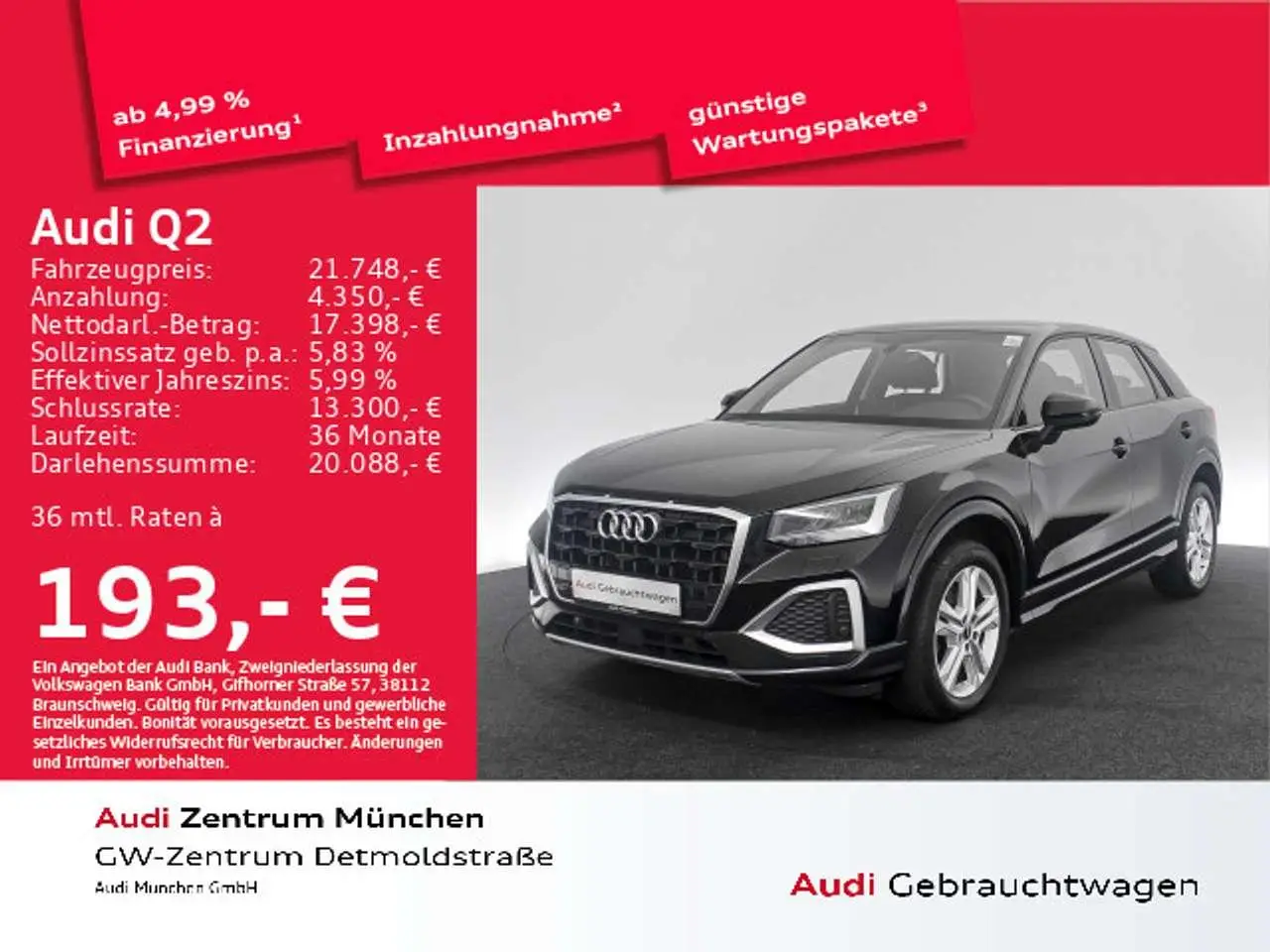 Photo 1 : Audi Q2 2022 Essence