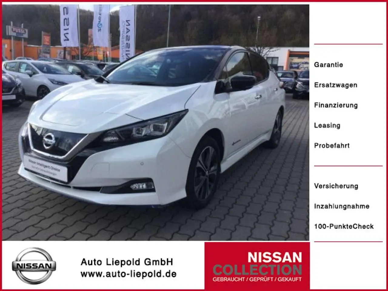 Photo 1 : Nissan Leaf 2019 Électrique