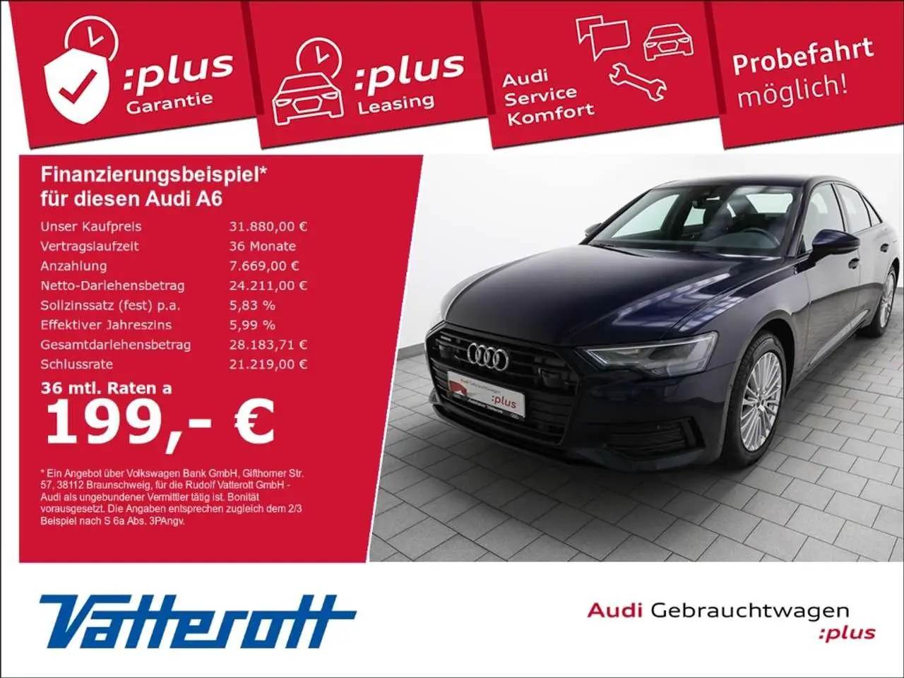 Photo 1 : Audi A6 2021 Hybrid