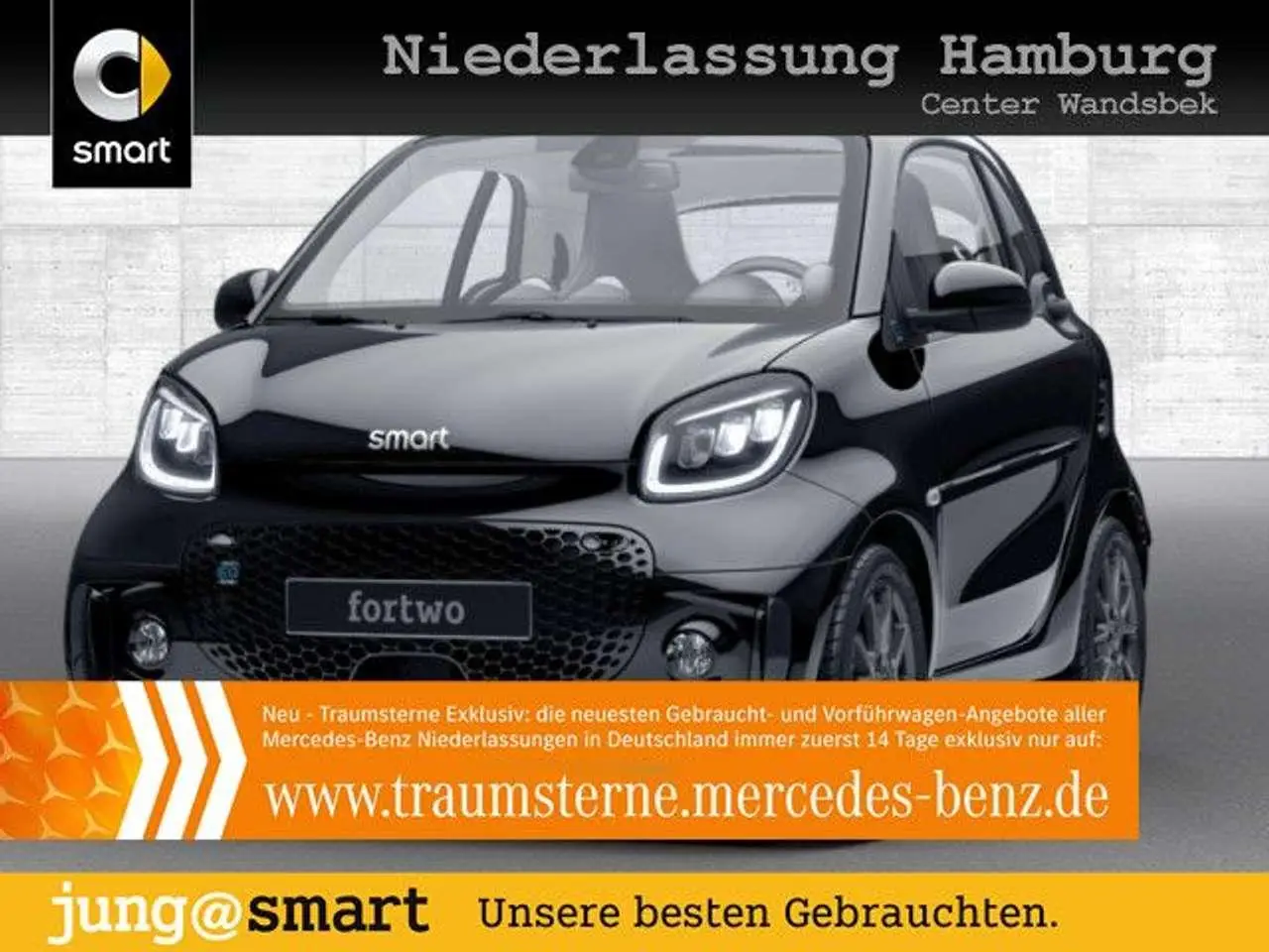 Photo 1 : Smart Fortwo 2021 Électrique