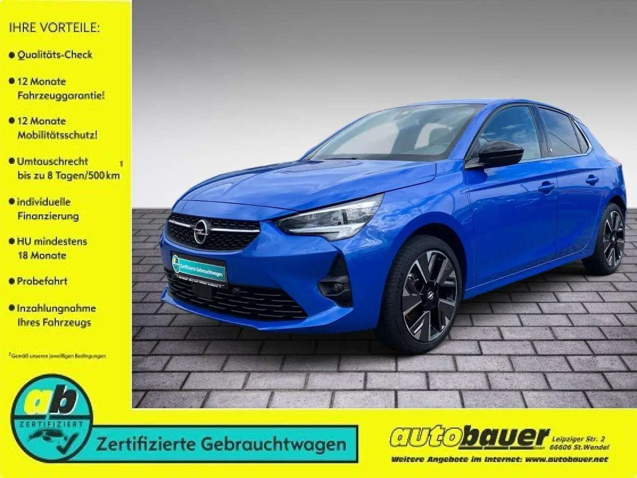 Photo 1 : Opel Corsa 2021 Électrique