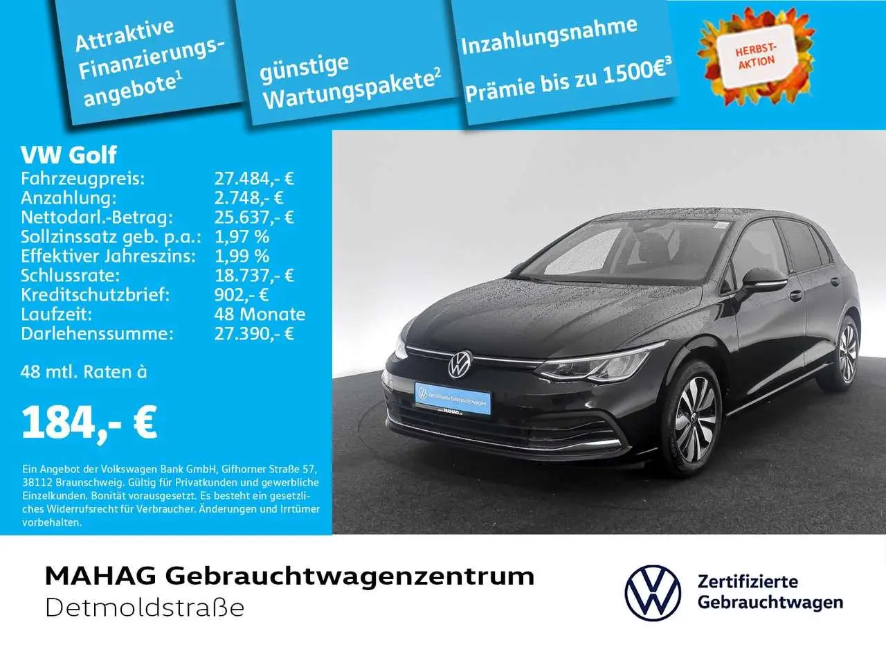 Photo 1 : Volkswagen Golf 2024 Diesel