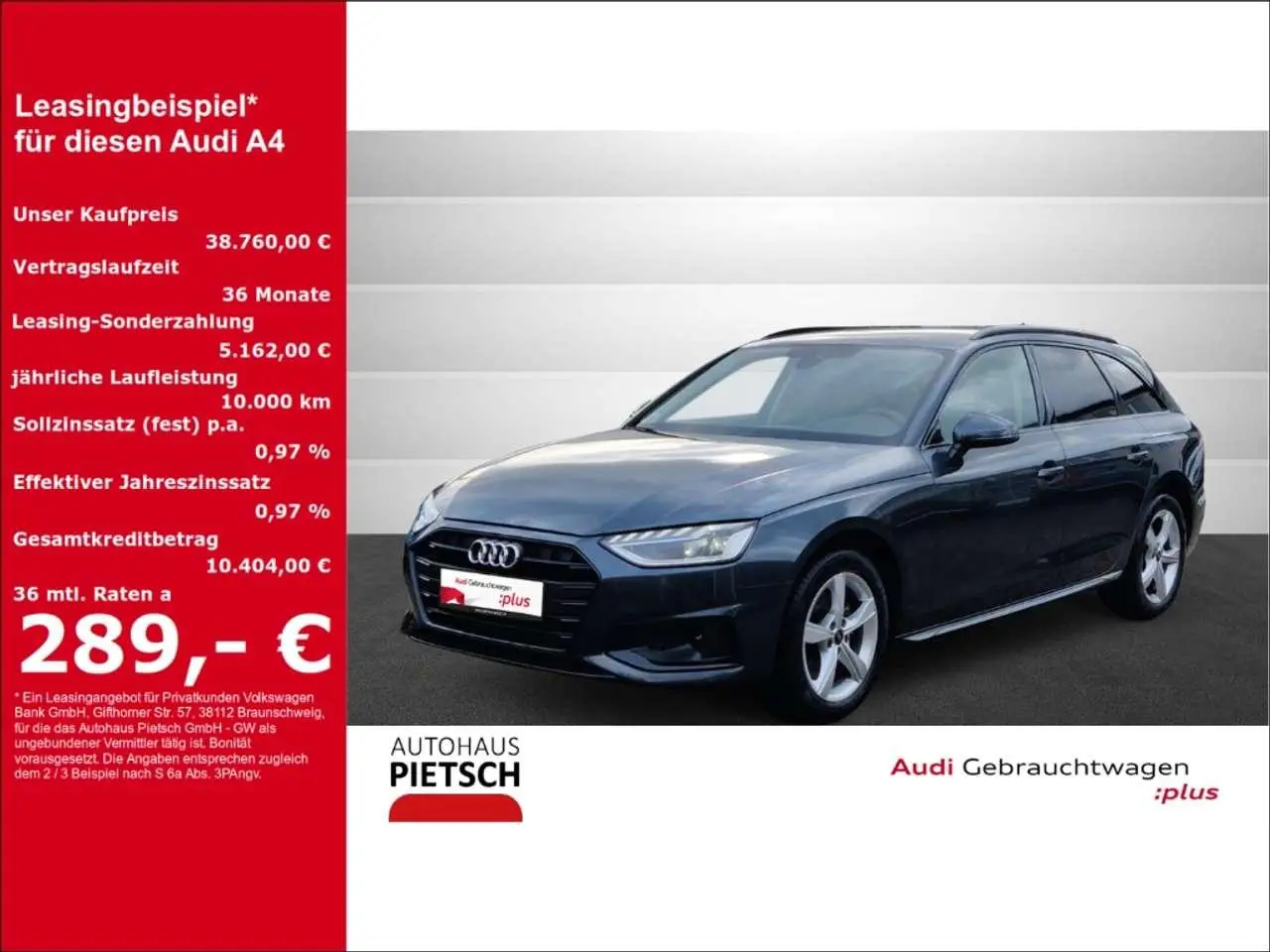 Photo 1 : Audi A4 2023 Essence