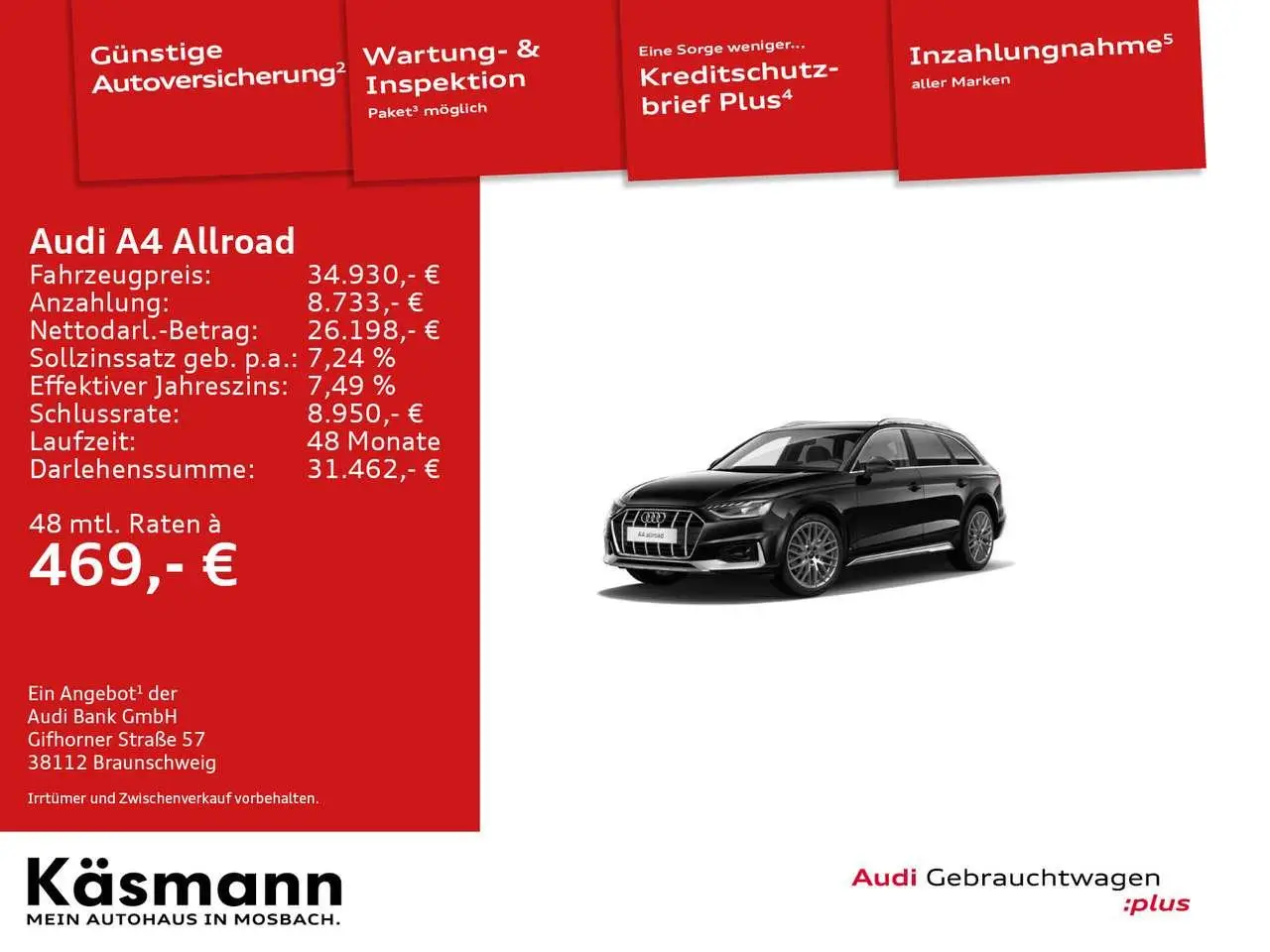 Photo 1 : Audi A4 2020 Diesel