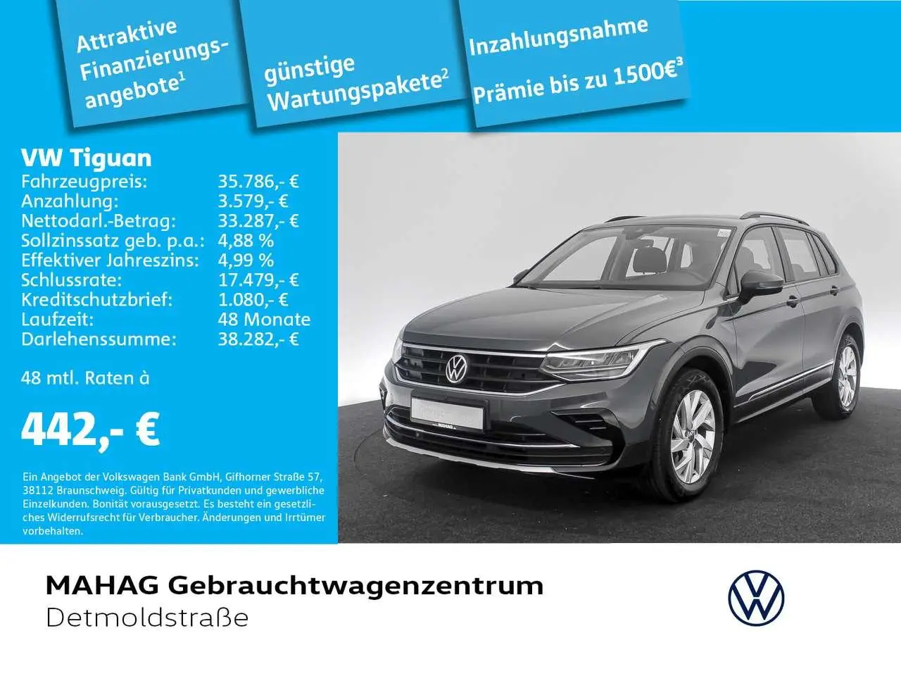 Photo 1 : Volkswagen Tiguan 2022 Essence