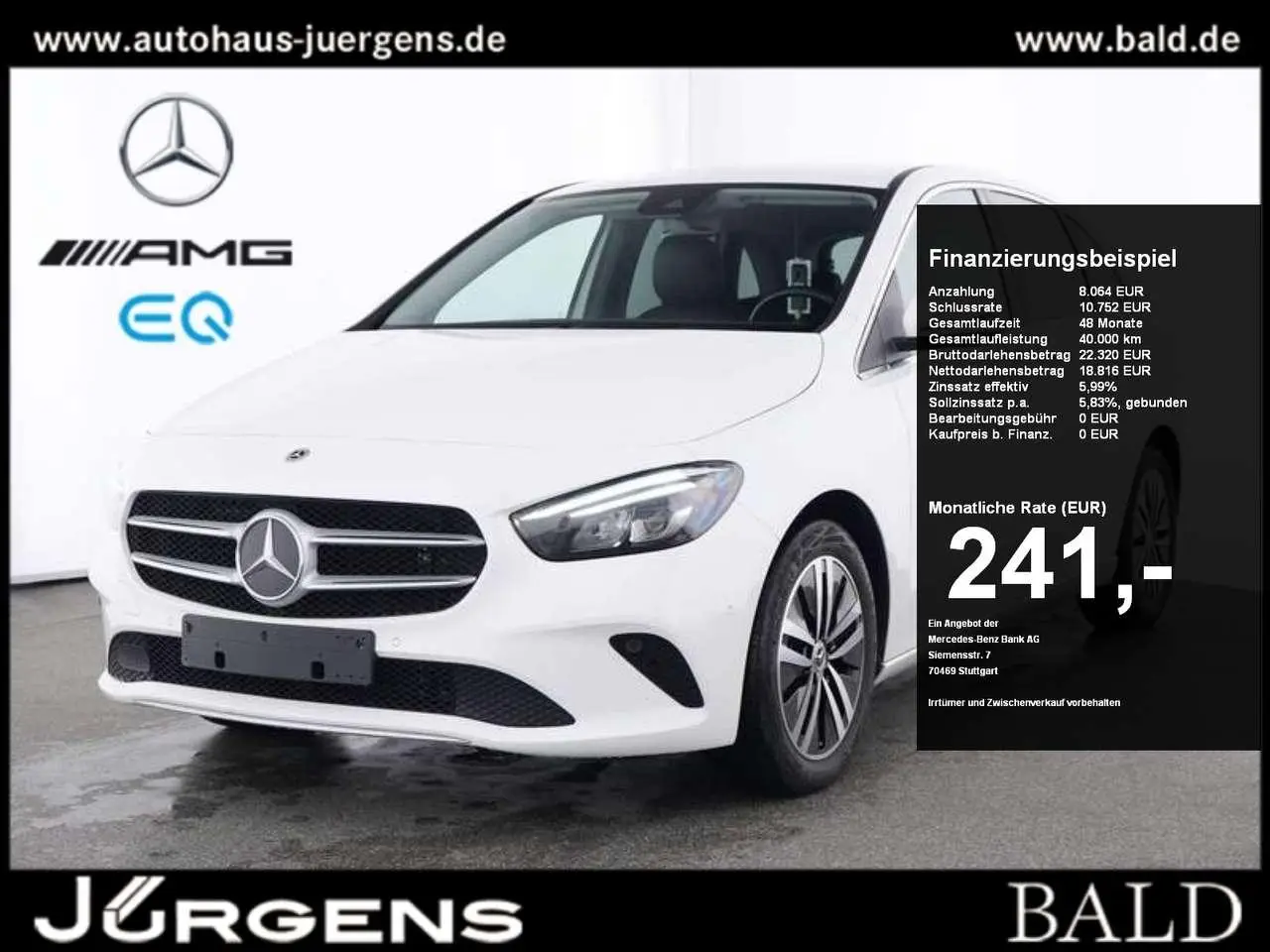 Photo 1 : Mercedes-benz Classe B 2022 Hybrid