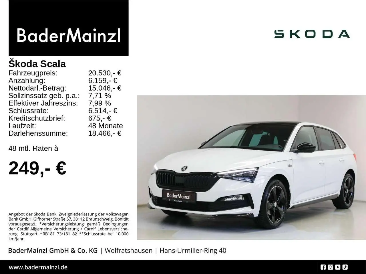 Photo 1 : Skoda Scala 2020 Petrol