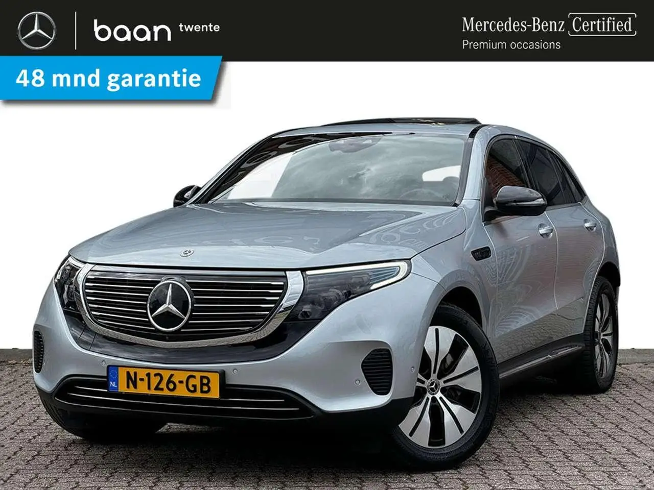 Photo 1 : Mercedes-benz Eqc 2020 Électrique